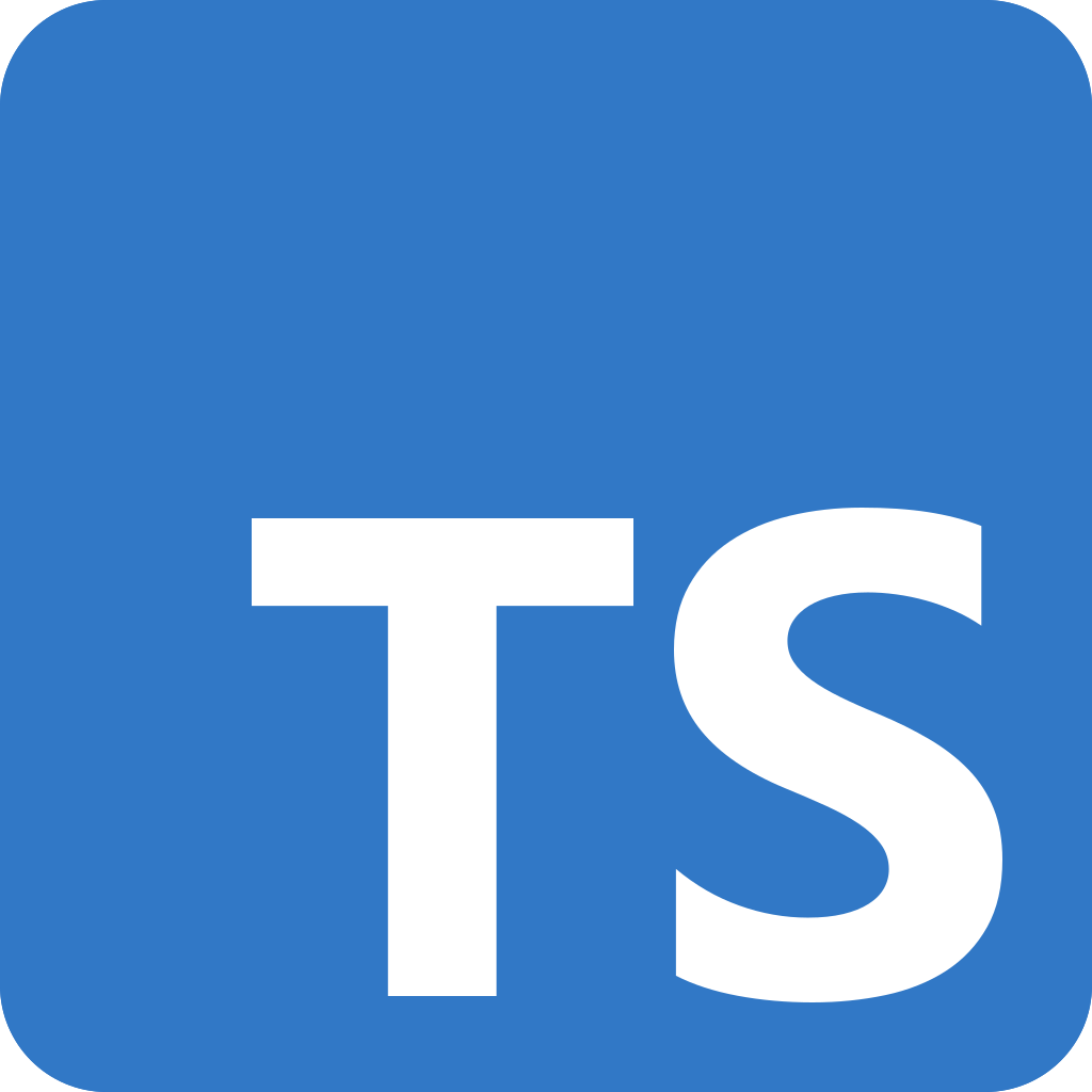 Logo for TypeScript